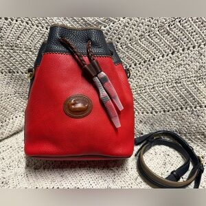 Vintage Dooney and Bourke Teton Drawstring Bucket Bag